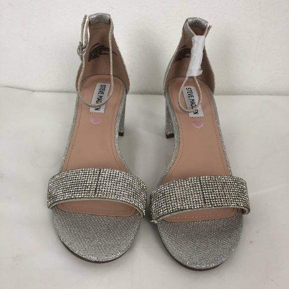 Jeffrey Campbell rhinestone block heel sandal kids - Picture 5 of 8